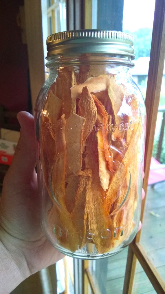 Orange shards of tasty summer!